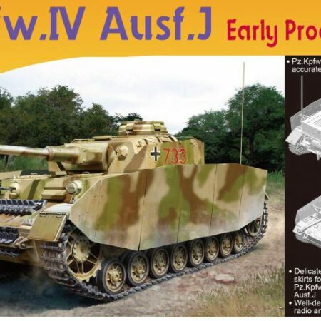 Dragon PZ.KPFW.IV AUSF.J EARLY PRODUCTION KIT 1:72