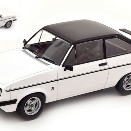 ModelCarGroup FORD ESCORT MK II RS 200 WHITE/MATT BLACK 1:18