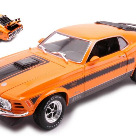 Maisto FORD MUSTANG MACH 1 1970 ORANGE 1:18