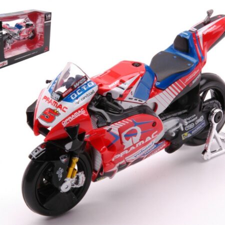 Maisto DUCATI DESMOSEDICI MOTOGP 2021 N.5 JOHANN ZARCO 1:18