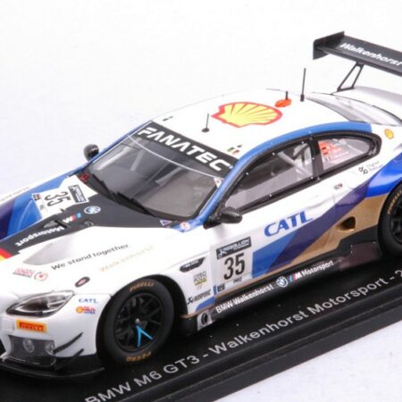 Spark Model BMW M6 GT3 N.35 24 H SPA 2021 GLOCK-TOMCZYK-NEUBAUER 1:43