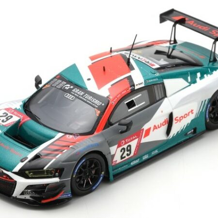 Spark Model AUDI R8 LMS GT3 N.29 24 H NURBURGRING 2021 MIES-RAST-VAN DER LINDE 1:43