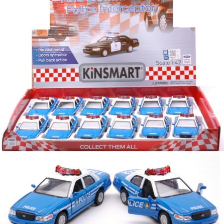 Kinsmart FORD CROWN VICTORIA POLICE INTERCEPTOR cm 12,5 1:42