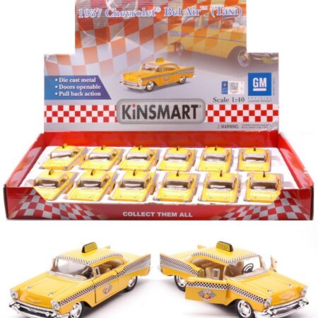 Kinsmart CHEVROLET BEL AIR 1957 TAXI cm 12 1:40