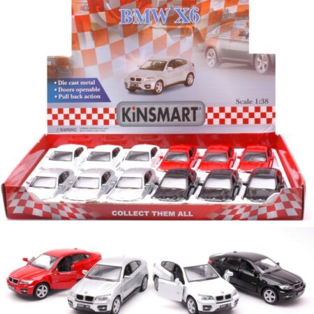 Kinsmart BMW X6 COL.ASS.cm 12 1:38