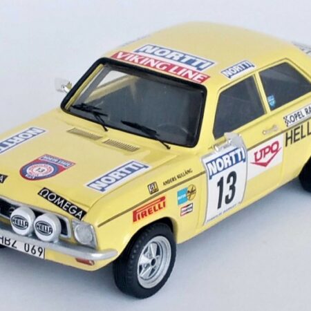 Trofeu OPEL ASCONA A 1000 LAKES RALLY 1974 KULLANG/ANDERSSON 1:43