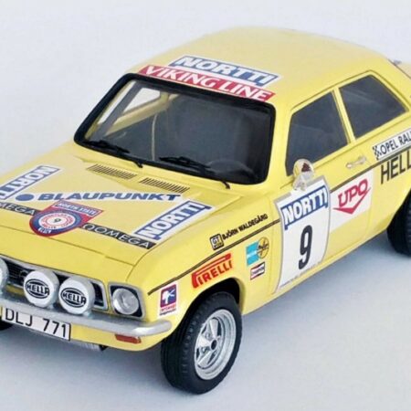 Trofeu OPEL ASCONA A 1000 LAKES RALLY 1974 WALDEGAARD/HERTZ 1:43