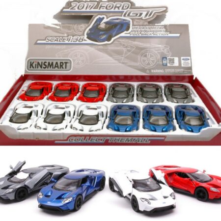 Kinsmart FORD GT 2017 cm 12 COL.ASS.SCALA 1:38