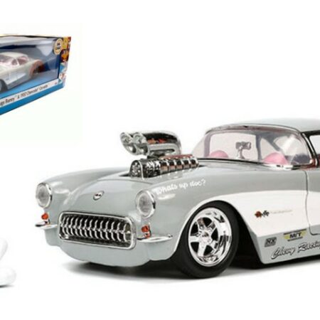 Jada Toys CHEVROLET CORVETTE 1957 "LOONEY TUNES" BUGS BUNNY 1:24