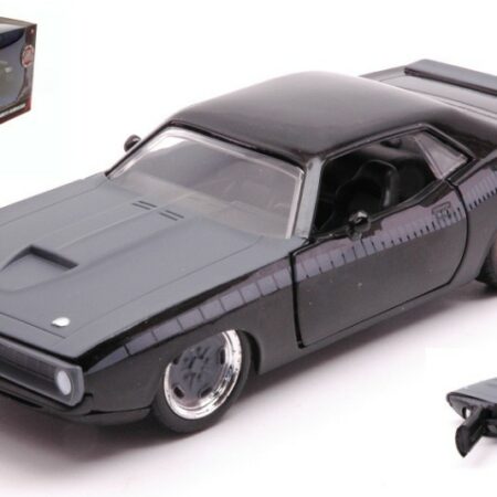 Jada Toys PLYMOUTH BARRACUDA "FAST & FURIOUS" BLACK 1:32