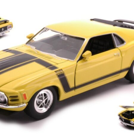 Welly FORD MUSTANG BOSS 1970 YELLOW 1:24