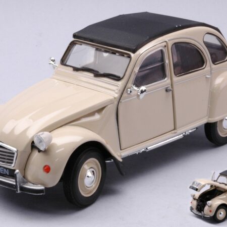 Welly CITROEN 2 CV 1982 CREAM 1:24