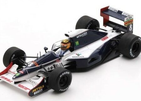 Spark Model BRABHAM BT60Y MARK BLUNDELL 1991 N.8 BELGIAN GP 1:43