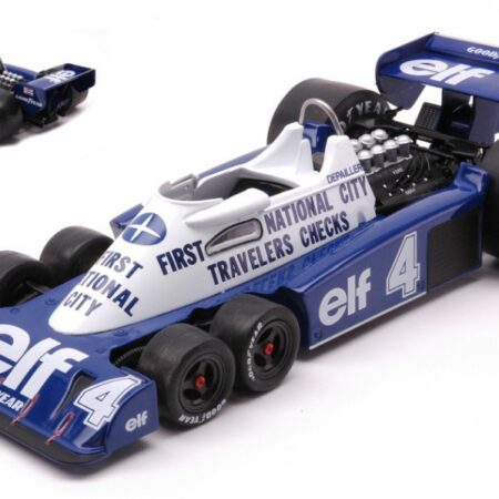 Ixo Model TYRRELL P34 N.4 GP BELGIUM 1977 DEPAILLER 1:24