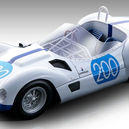 Tecnomodel MASERATI BIRDCAGE TIPO 61 N.200 TARGA FLORIO 1960 MAGLIOLI/VACCAR.1:18