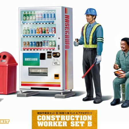 Hasegawa CONSTRUCTION WORKER SET B KIT 1:35