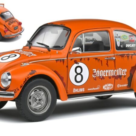 Solido VW BEETLE 1303 N.8 JAEGER TRIBUTE 1974 ORANGE 1:18