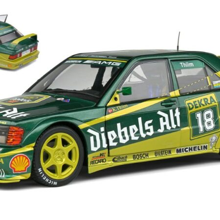 Solido MERCEDES 190E 16V EVO2 TEAM ZAKSPEED N.18 DTM SEASON 1992 K.THIIM 1:18