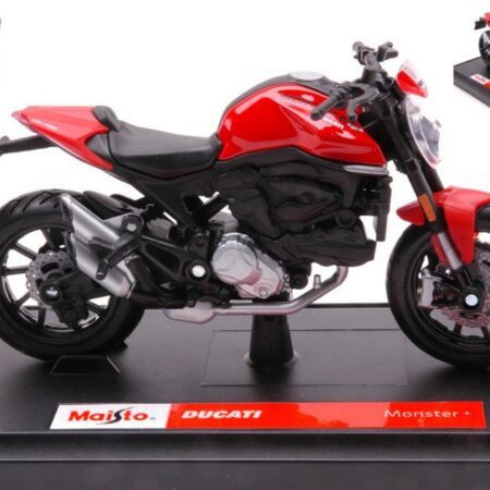 Maisto DUCATI MONSTER + 2021 RED 1:18