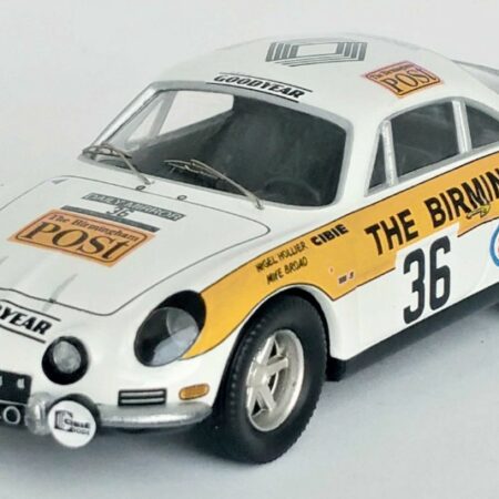 Trofeu ALPINE A110 RAC RALLY 1971 HOLLIER/BROAD 1:43