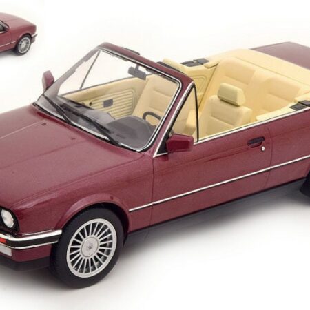 ModelCarGroup BMW 325I (E30) CONVERTIBLE MET.DARK RED 1:18