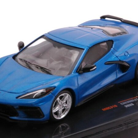 Ixo Model CHEVROLET CORVETTE (C8) STINGRAY 2020 MET.BLUE 1:43