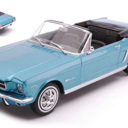 Whitebox FORD MUSTANG CONVERTIBLE MET.TURQUOISE 1:24