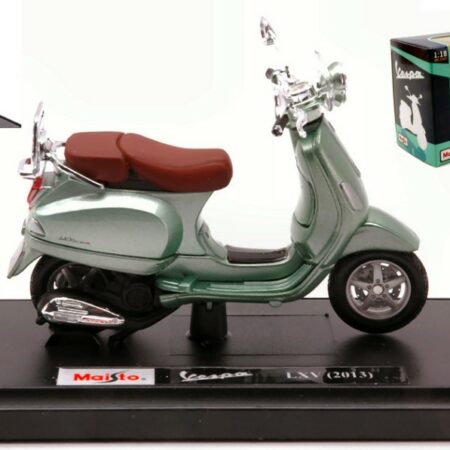 Maisto VESPA LXV 2013 METALLIC GREEN 1:18