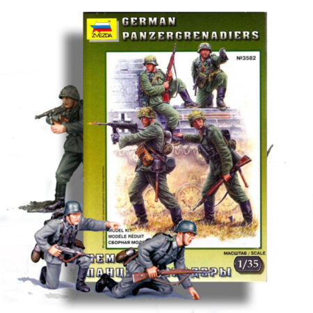 Zvezda GERMAN PANZERGRENADIERS KIT 1:35