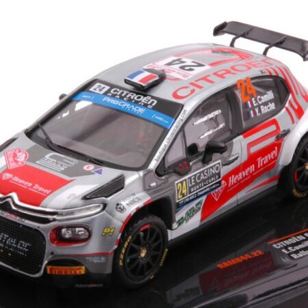 Ixo Model CITROEN C3 RALLY2 N.24 RALLY MONTE CARLO 2022 CAMILLI/ROCHE 1:43