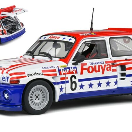 Solido RENAULT 5 MAXI N.6 RALLYCROSS 1987 G.ROUSSEL 1:18