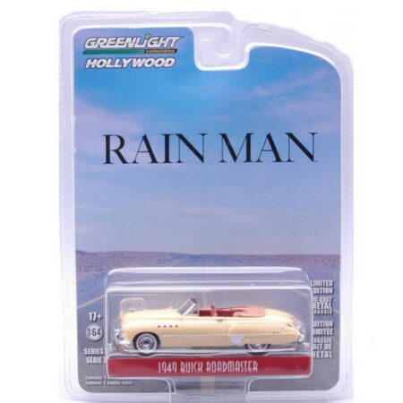 Greenlight BUICK ROADMASTER CONVERTIBLE CHARLIE BABBIT'S RAIN MAN 1988 1:64