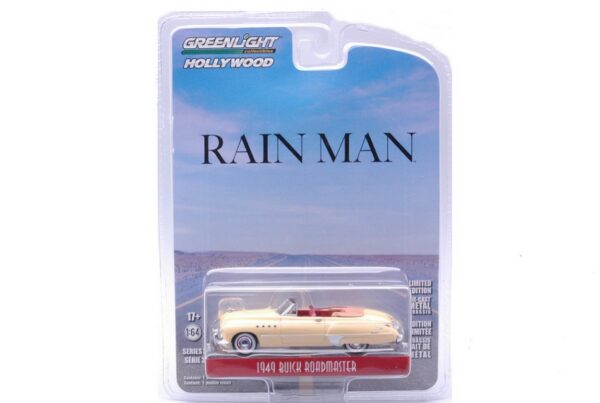 Greenlight BUICK ROADMASTER CONVERTIBLE CHARLIE BABBIT'S RAIN MAN 1988 1:64