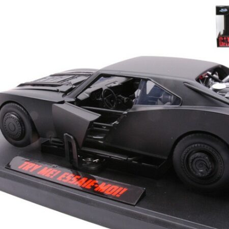 Jada Toys BATMOBILE "THE BATMAN" 2022 TRY ME WITH FIGURE 1:18