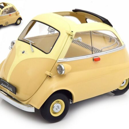 KK Scale BMW 250 ISETTA 1959 CREME/YELLOW 1:12