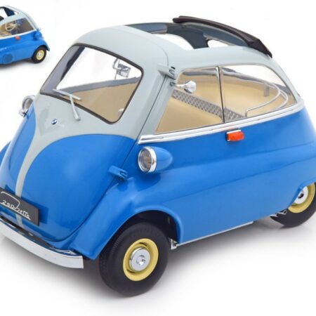 KK Scale BMW 250 ISETTA 1959 BLUE/LIGHT BLUE 1:12