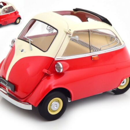 KK Scale BMW 250 ISETTA 1959 RED/WHITE 1:12