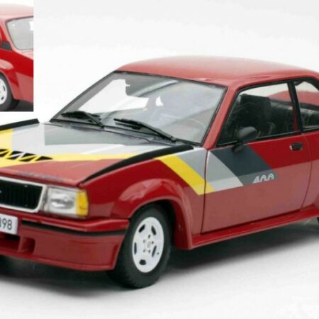 SunStar OPEL ASCONA 400 1982 RED/YELLOW/GREY/BLACK 1:18