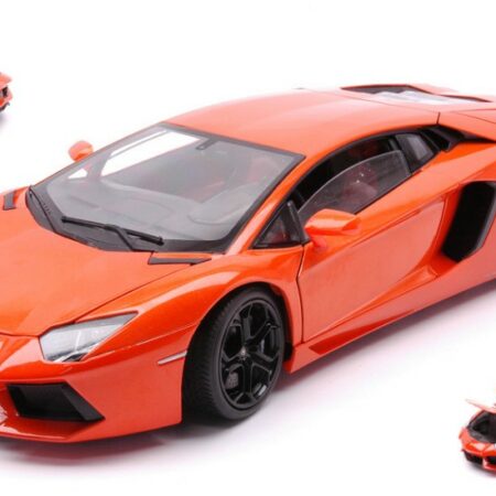 Welly LAMBORGHINI AVENTADOR LP700 2011 ORANGE ARGOS 1:18