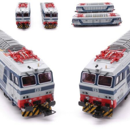 Rivarossi FS LOCOMOTIVE E633 206 + E633 209 BLUE GREY LIVERY EPOCA IV-V 1:87