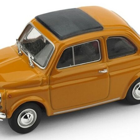 Brumm FIAT 500 L 1968-72 CHIUSA GIALLO POSITANO INTERNI ROSSI 1:43