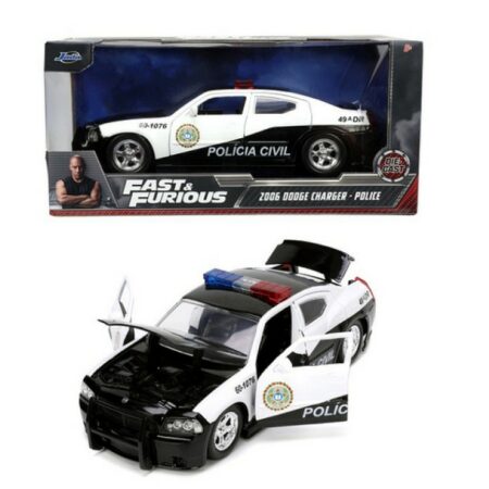 Jada Toys DODGE CHARGER POLICE FAST & FURIOUS 1:24