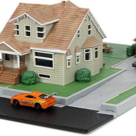 Jada Toys NANO DOM'S HOUSE DIORAMA FAST & FURIOUS (CAR cm 4)