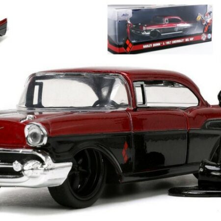 Jada Toys HARLEY QUINN 1957 CHEVROLET BEL AIR 1:32