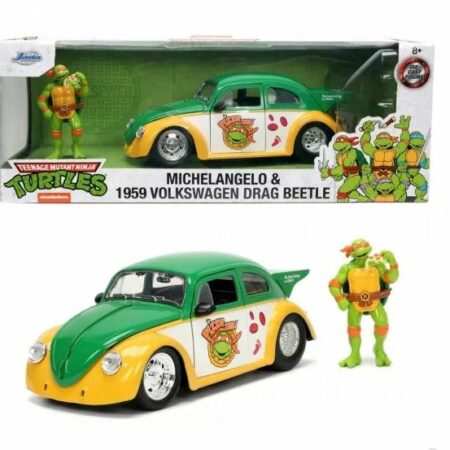 Jada Toys VW DRAG BEETLE 1959 "TURTLES" 1:24