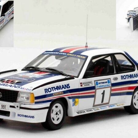 SunStar OPEL ASCONA 400 N.1 RALLY ACROPOLIS 1982 ROHRL-GEISTDORFER 1:18