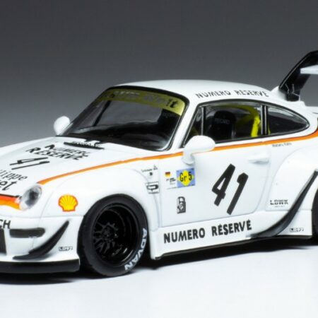 Ixo Model PORSCHE RWB 993 LBWK WHITE/DECALS 1:43