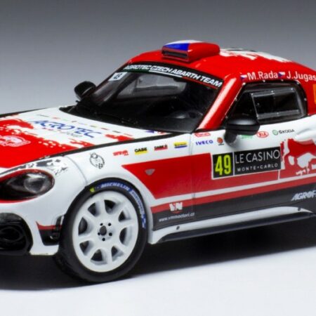 Ixo Model FIAT ABARTH 124 RGT N.49 RALLY MONTE CARLO 2022 RADA/JUGAS 1:43