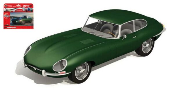 Airfix JAGUAR E-TYPE SMALL STARTER SET KIT 1:43