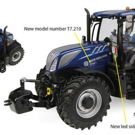 Universal Hobbies NEW HOLLAND T7.210 BLUE POWER AUTO COMMAND 1:32